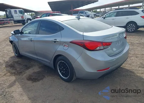 2016 Hyundai Elantra Se z USA, uszkodzony, nr VIN 5NPDH4AE1GH669628